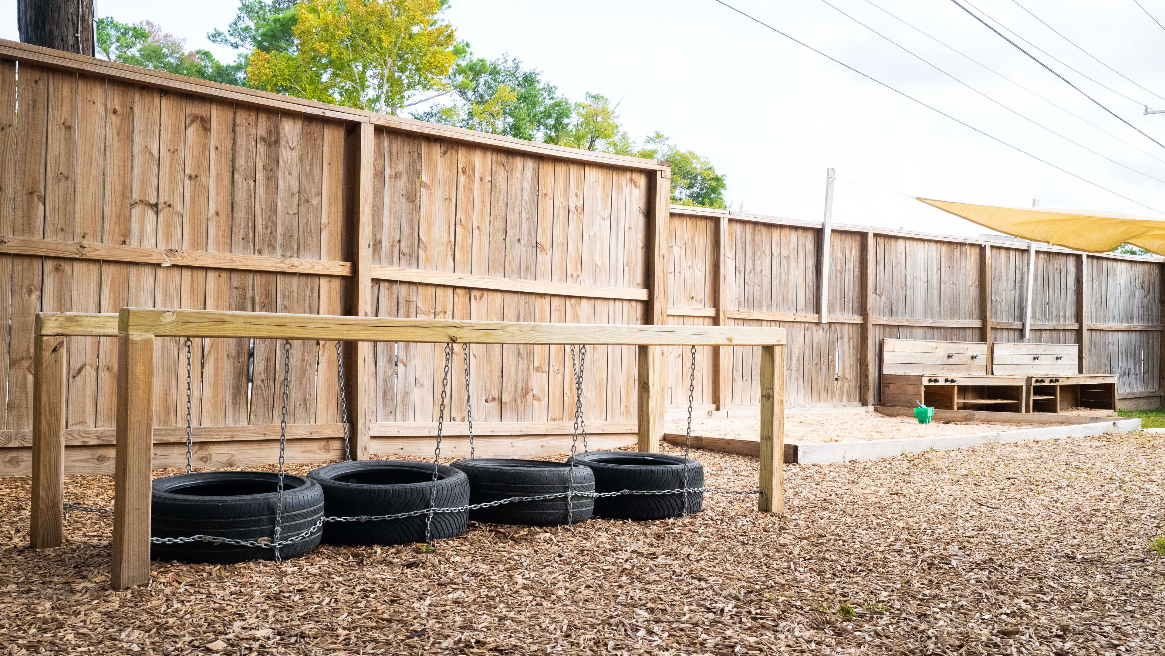 Outdoor play area